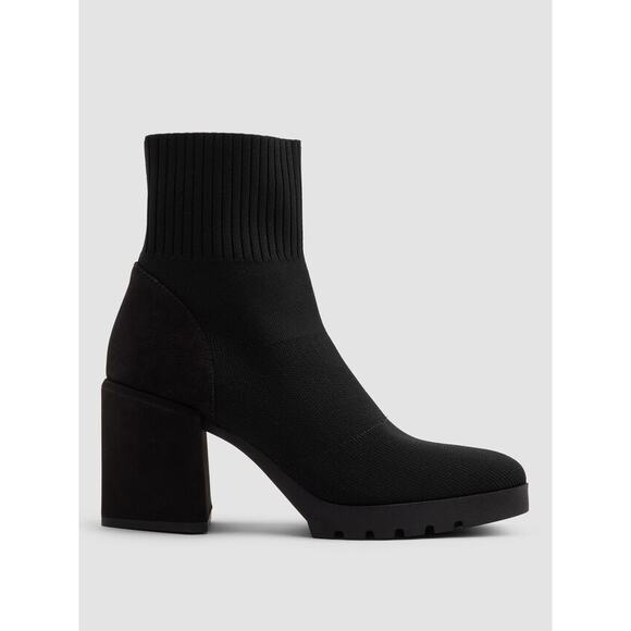 Eileen Fisher Spell Recycled Stretch Knit Bootie - Picture 2 of 8